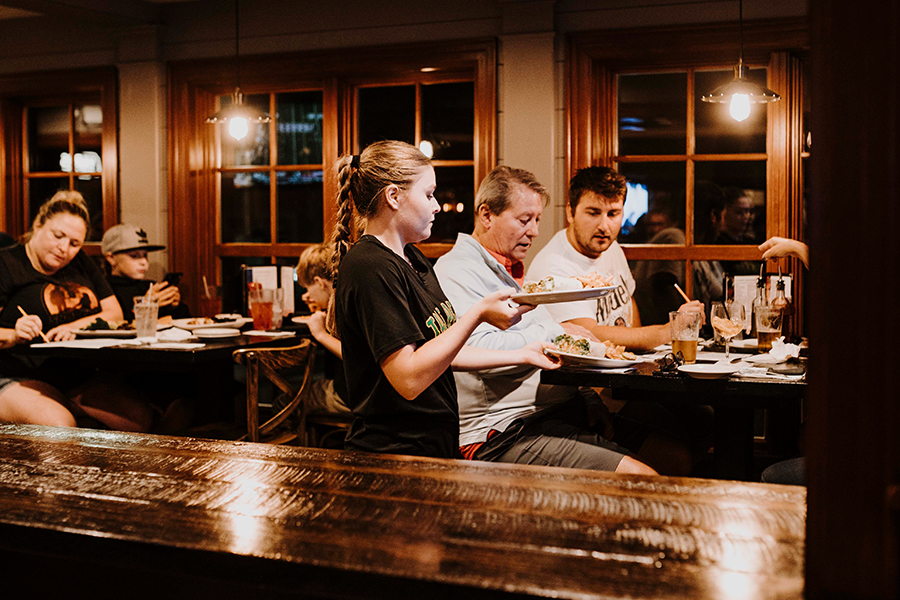 Atmosphere at the Perk